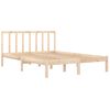 vidaXL Bed Frame without Mattress Solid Wood Pine 120x200 cm
