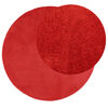 vidaXL Rug OVIEDO Short Pile Red &Oslash; 160 cm