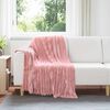 vidaXL Throw Blankets 6 pcs Pink 150 x 130 cm Fleece