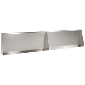 vidaXL Retaining Wall 2 pcs 100 x 12 x 30 cm Stainless Steel Silver