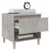 vidaXL Bedside Tables 2 pcs Concrete Grey 50x46x50 Engineered Wood