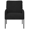 vidaXL Sofas with Cushion Black 60 x 56 x 80 cm Plywood