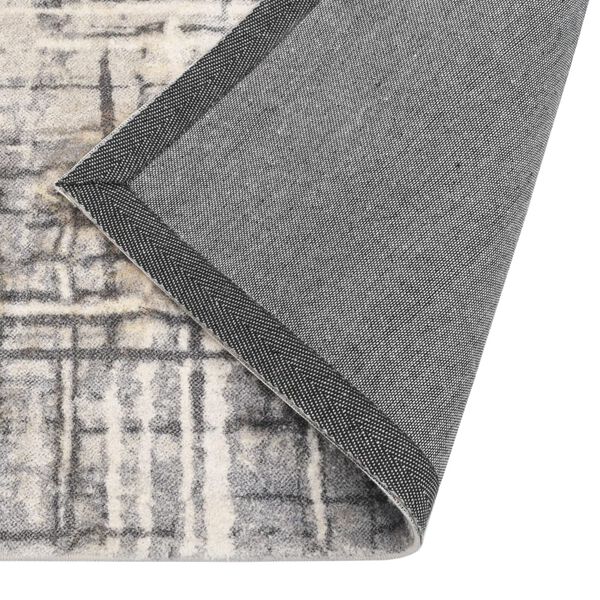 vidaXL Printed Rug Beige 80x150 cm Polyester