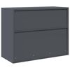 vidaXL Storage Cabinet Anthracite 90 x 40 x 70 cm Steel