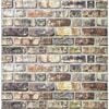 vidaXL 3D Wall Panels with Multicolour Brick Design 10 pcs EPS