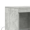 vidaXL Sideboard Concrete Grey 81x37x100 cm Engineered Wood