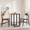 vidaXL Dining Table Legs O-Frame 60x40x73 cm Steel