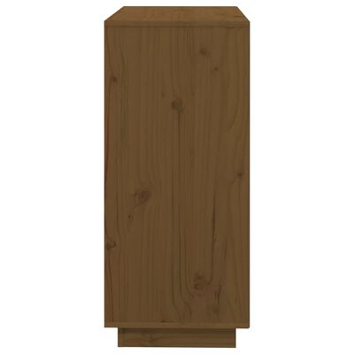 vidaXL Sideboard Honey Brown 74x35x80 cm Solid Wood Pine
