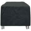 vidaXL Furniture Cover Plain Black 270 x 110 x 70 cm 210D