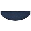 vidaXL Stair Mats Self-adhesive 5 pcs 65x21x4 cm Navy Half Round Large