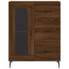 vidaXL Sideboard Brown Oak 69.5x34x90 cm Engineered Wood