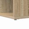 vidaXL Corner Desk Sonoma Oak 101.5 x 149.5 x 149.5 cm Engineered Wood