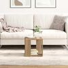 vidaXL Coffee Table Artisan Oak 32 x 32 x 30 cm Engineered Wood