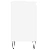 vidaXL Bathroom Cabinet White 58x33x60 cm Engineered Wood