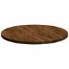 vidaXL Table Top Dark Brown &Oslash; 70 x 2.5 cm Solid Oak Wood
