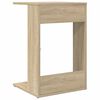 vidaXL Side Table Sonoma Oak 40 x 38 x 62.5 cm Engineered Wood