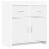 vidaXL Sideboard White 75 x 36 x 80 cm Engineered Wood