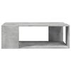vidaXL Coffee Table Concrete Grey 89.5x48x30 cm Engineered Wood