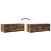 vidaXL TV Cabinets 2 pcs Smoked Oak 80x31x25.5 cm Engineered Wood