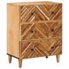 vidaXL Storage Cabinets Brown 60 x 33.5 x 75 cm Solid Mango Wood