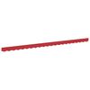 vidaXL Awning Valance Red 480 x 20 cm Canvas