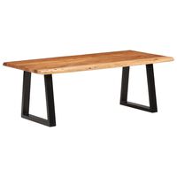 vidaXL Coffee Table 110x55x40 cm Solid Wood Acacia