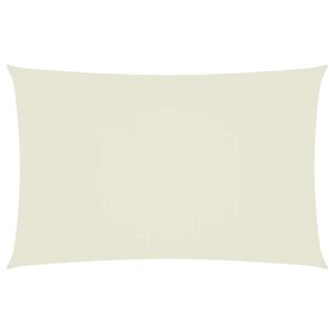 vidaXL Sunshade Sail Oxford Fabric Rectangular 5x8 m Cream
