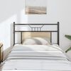vidaXL Replace Headboard Sonoma Oak 80 cm Engineered Wood and Steel