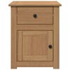 vidaXL Bedside Cabinet Panama 46x40x57 cm Solid Wood Pine