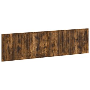 vidaXL Wall-Mounted Headboard EDE Smoked Oak Engineered Wood