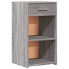 vidaXL Bedside Cabinets 2 pcs Grey Sonoma 35x34x65 cm Engineered Wood
