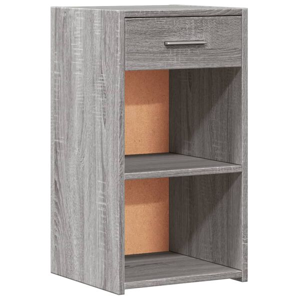 vidaXL Bedside Cabinets 2 pcs Grey Sonoma 35x34x65 cm Engineered Wood