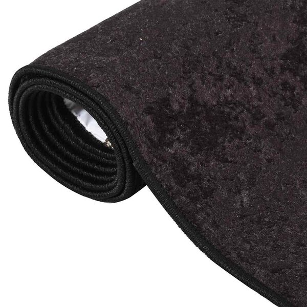 vidaXL Rug Washable 190x300 cm Anthracite