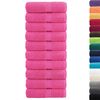 vidaXL Premium Wash Towels SOLUND 10 pcs Pink 30x30 cm 600 gsm