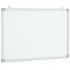vidaXL Magnetic Whiteboard 40x30x1.7 cm Aluminium