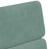 vidaXL Dining Chairs 2 pcs Sea green 58 x 65 x 98 cm Velvet
