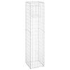 vidaXL Gabion Basket Post 40x40x180 cm Iron