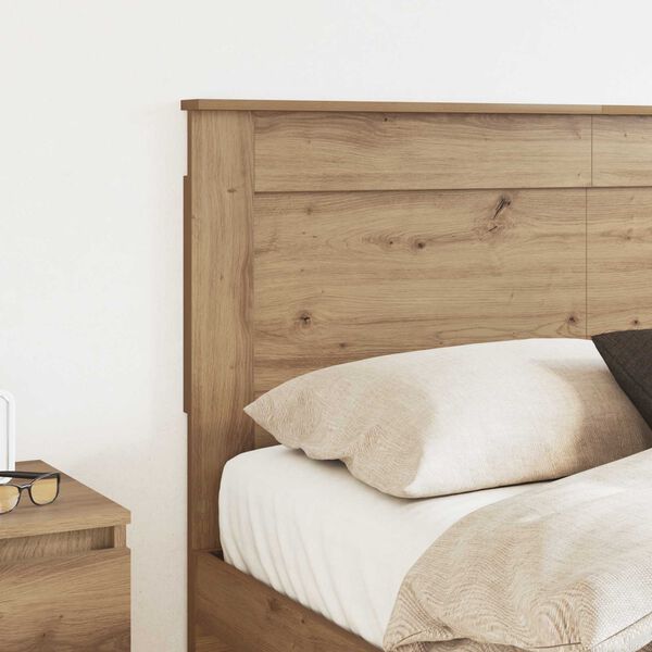 vidaXL Headboard with Headboard Artisan Oak 160 cm Engineered Wood