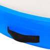 vidaXL Inflatable Gymnastic Mat with Pump 100x100x10 cm PVC Blue