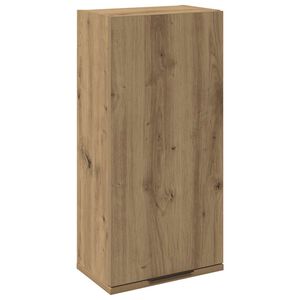 vidaXL Wall-mounted Bathroom Cabinet Artisan Oak 32x20x67 cm