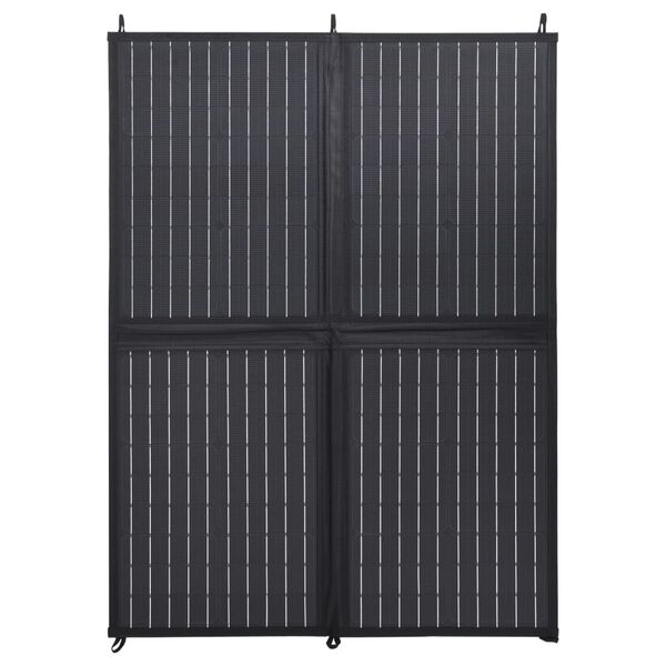 vidaXL Foldable Solar Panel Charger 100 W 12 V