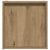 vidaXL Wall-Mounted Bedside Cabinet Artisan Oak 38x34x40 cm