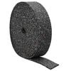 vidaXL Rubber Granulate Roll Black 2000 x 10 x 1 cm Rubber