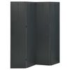 vidaXL 4-Panel Room Dividers 2 pcs Anthracite 160x180 cm Steel