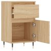 vidaXL Sideboard Sonoma Oak 40x35x70 cm Engineered Wood