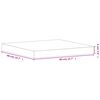 vidaXL Table Top 40x40x4 cm Square Solid Wood Beech