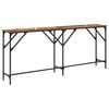 vidaXL Console Table Old Wood 180 x 30 x 75 cm Engineered Wood