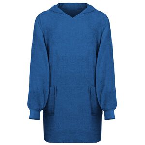 vidaXL Blanket Hoodie KINN Navy L Cotton
