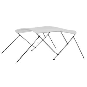 vidaXL 3 Bow Bimini Top White 183x180x137 cm