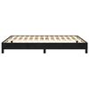 vidaXL Bed Frame without Mattress Black 135x190 cm Double Double Velvet